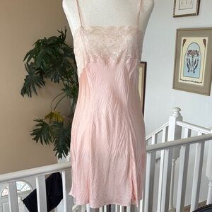 90s ‘Valerie Steven’s’ 100% Silk Slip Dress